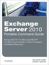Exchange Server 2010 Portable Command Guide (eBook)